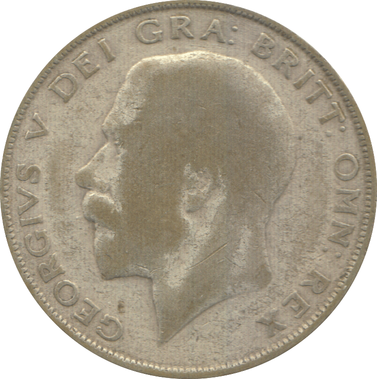 1925 HALFCROWN ( FAIR ) 7 - Halfcrown - Cambridgeshire Coins