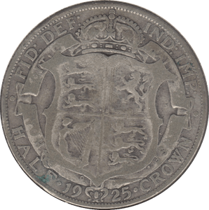 1925 HALFCROWN ( FAIR ) 7 - Halfcrown - Cambridgeshire Coins