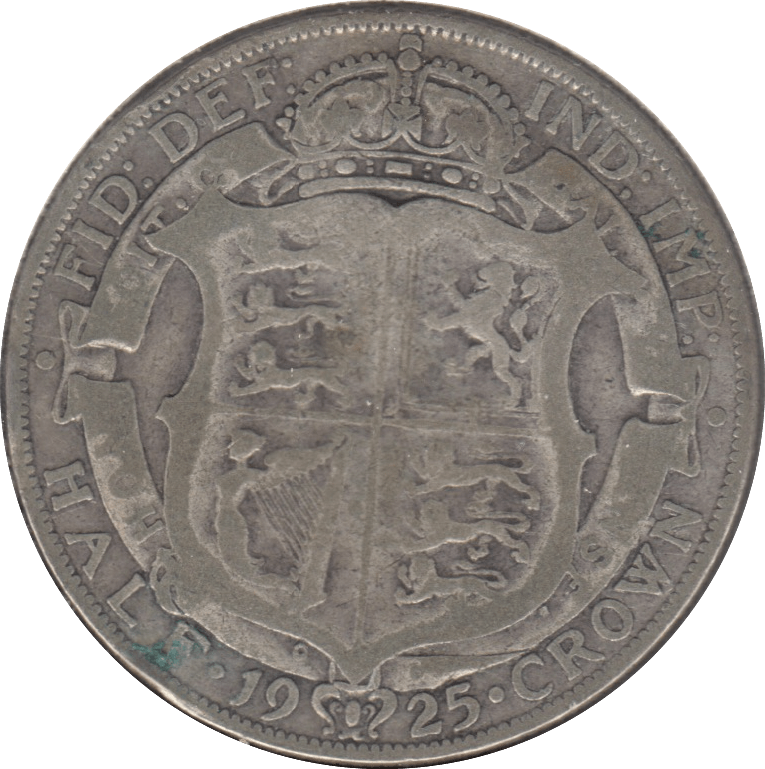 1925 HALFCROWN ( FAIR ) 7 - Halfcrown - Cambridgeshire Coins