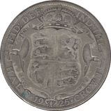 1925 HALFCROWN ( FAIR ) 7 - Halfcrown - Cambridgeshire Coins