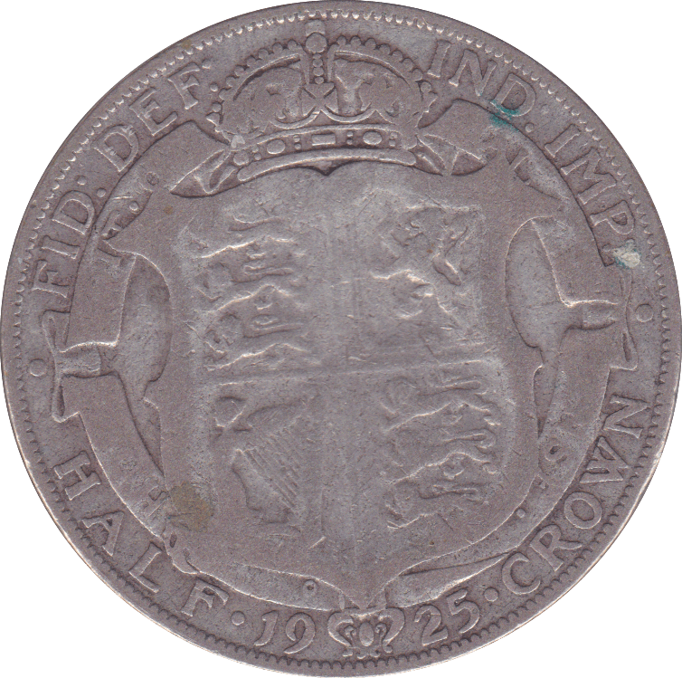 1925 HALFCROWN ( FAIR ) A - Halfcrown - Cambridgeshire Coins