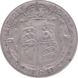 1925 HALFCROWN ( FAIR ) B - Halfcrown - Cambridgeshire Coins