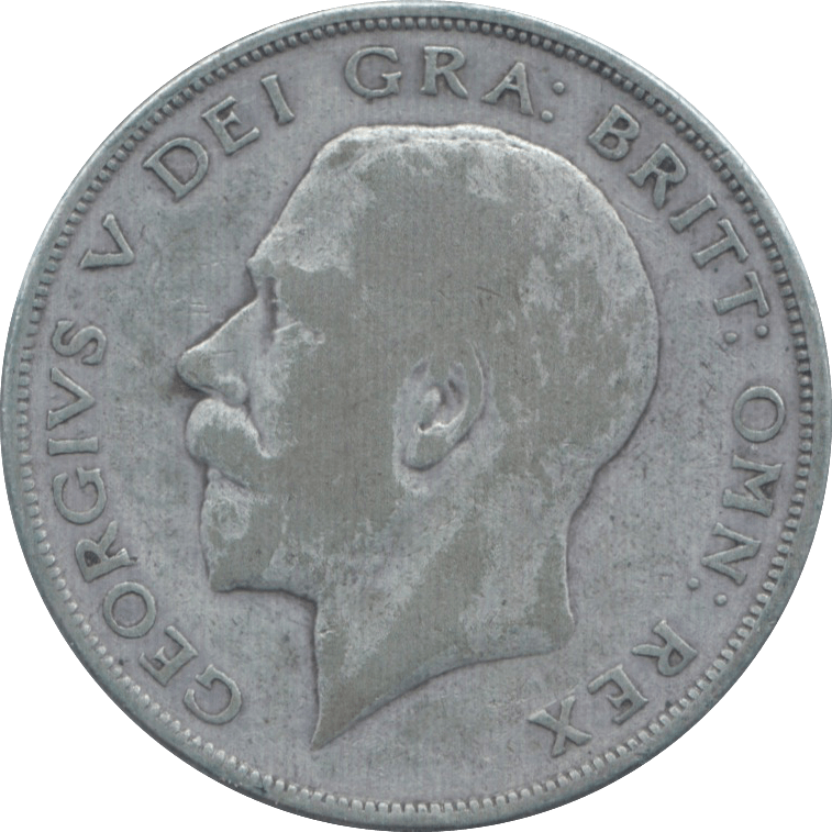 1925 HALFCROWN ( FINE ) 1 - Halfcrown - Cambridgeshire Coins