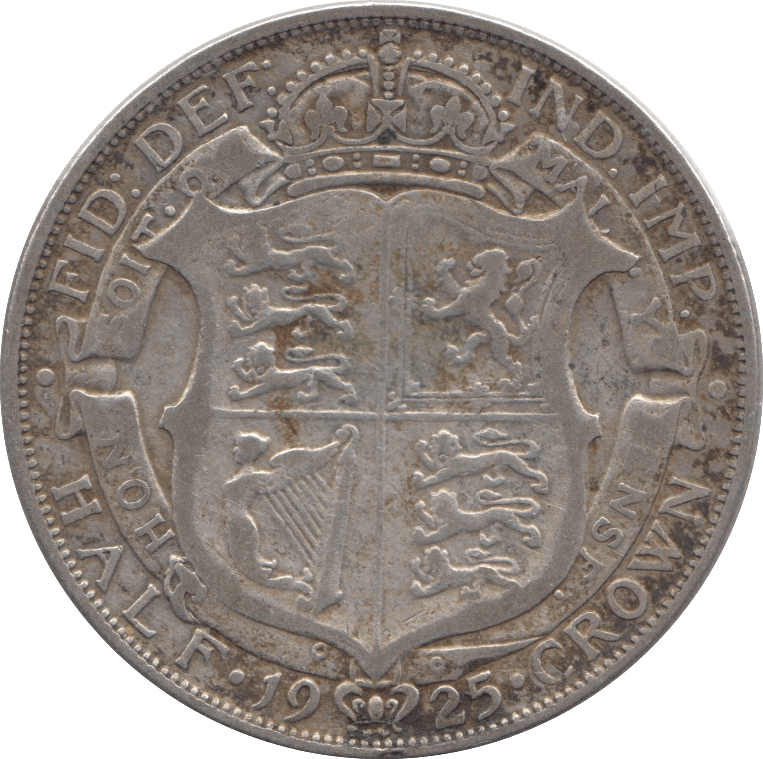 1925 HALFCROWN ( GF ) 3 - Halfcrown - Cambridgeshire Coins