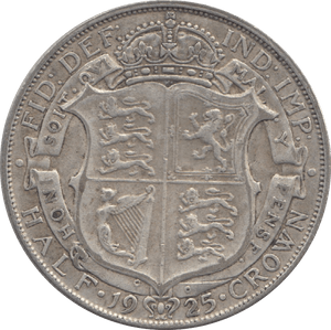 1925 HALFCROWN ( GF ) 8 - Halfcrown - Cambridgeshire Coins