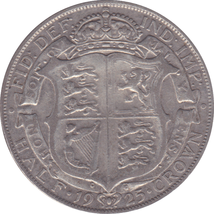 1925 HALFCROWN ( GF ) A - Halfcrown - Cambridgeshire Coins