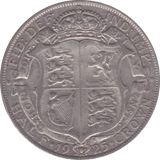 1925 HALFCROWN ( GF ) A - Halfcrown - Cambridgeshire Coins
