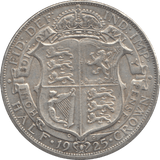 1925 HALFCROWN ( GVF ) - Halfcrown - Cambridgeshire Coins