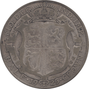 1925 HALFCROWN ( NF ) 3 - Halfcrown - Cambridgeshire Coins