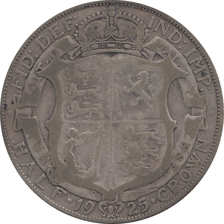 1925 HALFCROWN ( NF ) 3 - Halfcrown - Cambridgeshire Coins