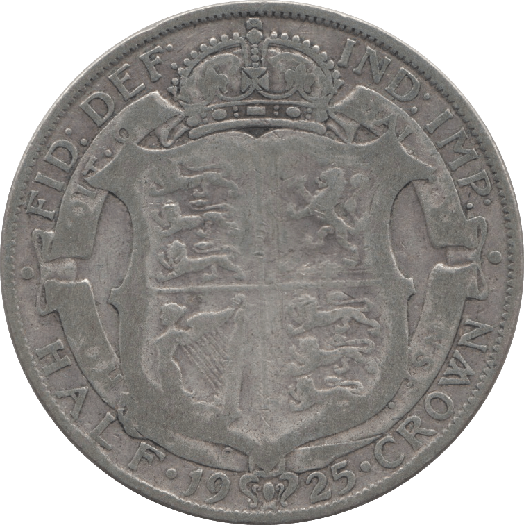1925 HALFCROWN ( NF ) 3 - Halfcrown - Cambridgeshire Coins