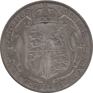 1925 HALFCROWN ( NF ) 4 - Halfcrown - Cambridgeshire Coins