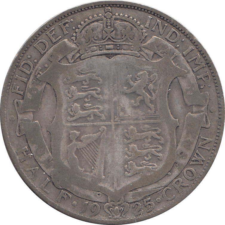 1925 HALFCROWN ( NF ) 4 - Halfcrown - Cambridgeshire Coins