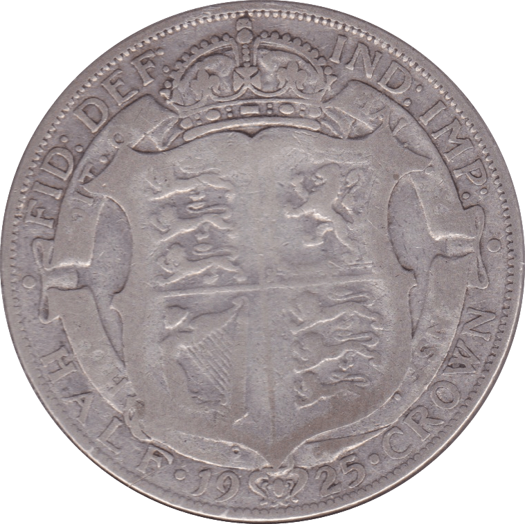 1925 HALFCROWN ( NF ) - Halfcrown - Cambridgeshire Coins