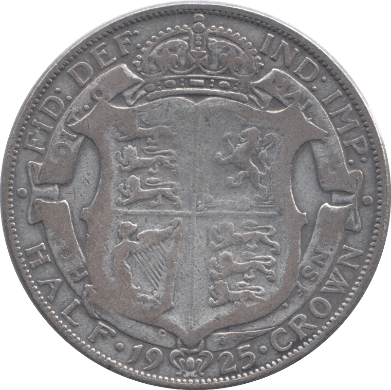 1925 HALFCROWN ( NF ) - HALFCROWN - Cambridgeshire Coins