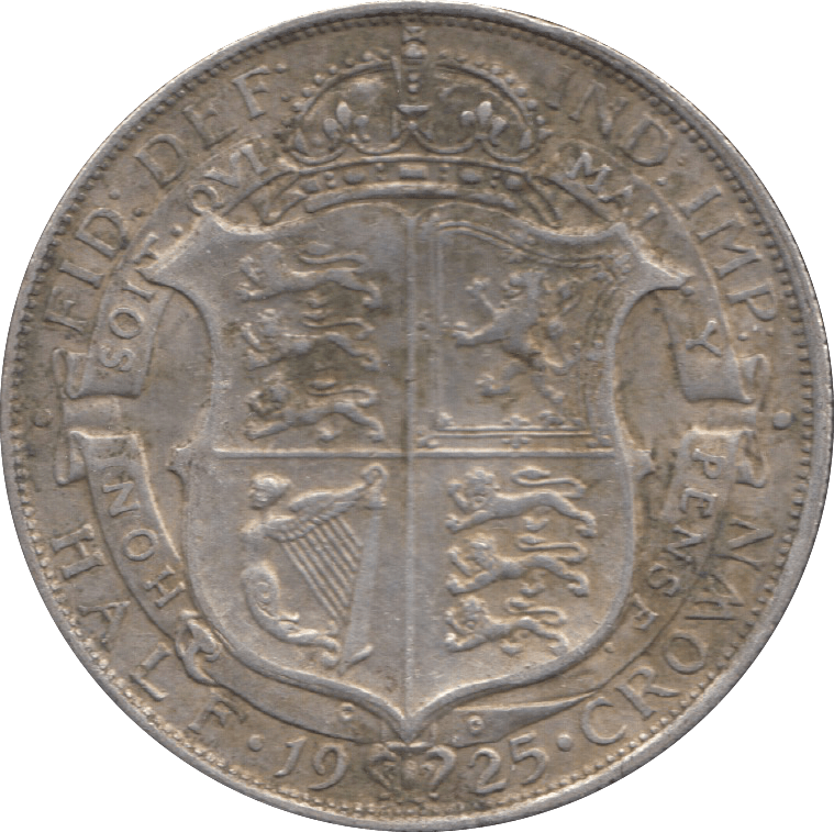 1925 HALFCROWN ( VF ) 7 - Halfcrown - Cambridgeshire Coins