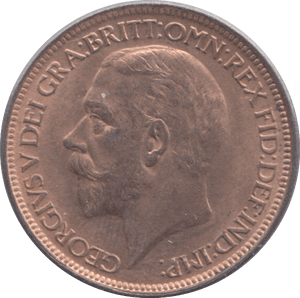 1925 HALFPENNY ( BU ) - Halfpenny - Cambridgeshire Coins