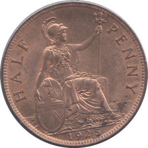 1925 HALFPENNY ( BU ) - Halfpenny - Cambridgeshire Coins