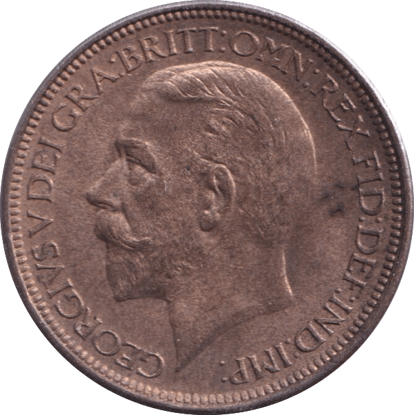 1925 HALFPENNY ( UNC ) - Halfpenny - Cambridgeshire Coins