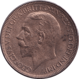 1925 HALFPENNY ( UNC ) - Halfpenny - Cambridgeshire Coins
