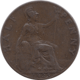 1925 HALFPENNY ( VF ) - HALFPENNY - Cambridgeshire Coins
