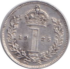 1925 MAUNDY PENNY ( EF ) - Maundy Coins - Cambridgeshire Coins