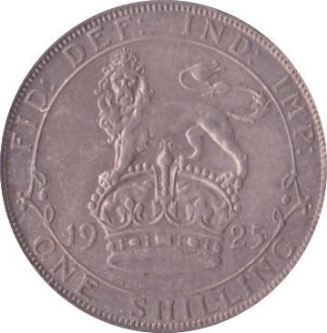 1925 SHILLING ( EF ) . - Shilling - Cambridgeshire Coins