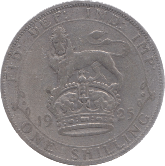 1925 SHILLING ( FAIR ) 9 - Shilling - Cambridgeshire Coins
