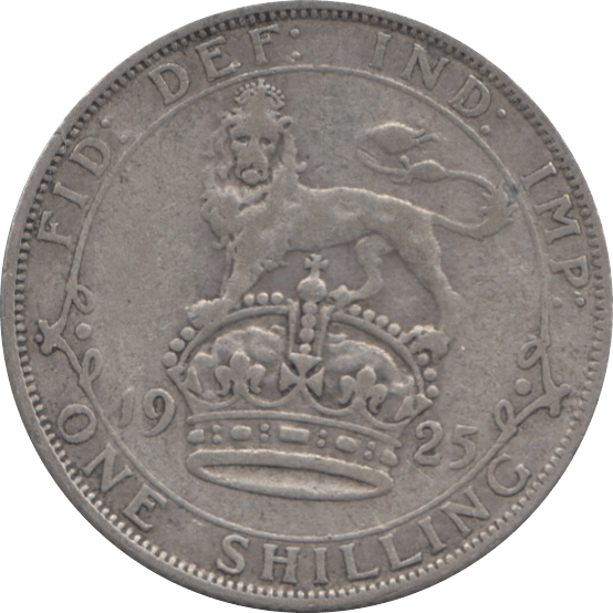 1925 SHILLING ( FINE ) 6 - Shilling - Cambridgeshire Coins