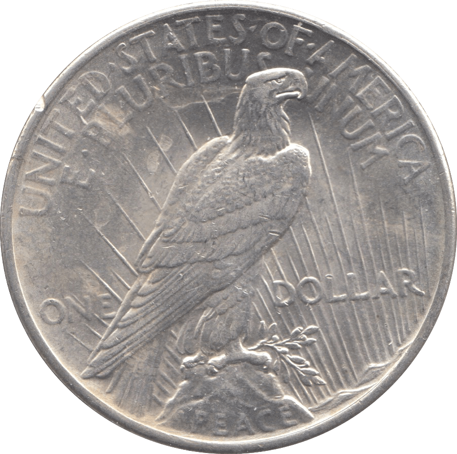 1925 SILVER MORGAN PEACE DOLLAR USA - SILVER WORLD COINS - Cambridgeshire Coins