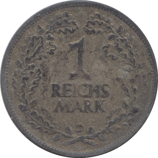 1925 SILVER ONE REICH GERMANY - SILVER WORLD COINS - Cambridgeshire Coins