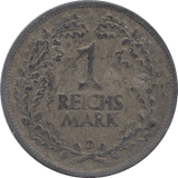 1925 SILVER ONE REICH GERMANY - SILVER WORLD COINS - Cambridgeshire Coins