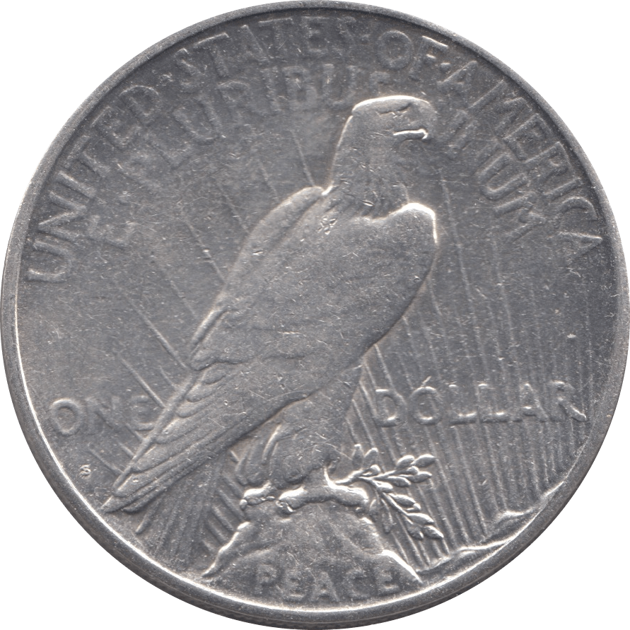 1925 SILVER PEACE DOLLAR USA 7 - WORLD SILVER COINS - Cambridgeshire Coins
