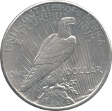 1925 SILVER PEACE DOLLAR USA - SILVER WORLD COINS - Cambridgeshire Coins