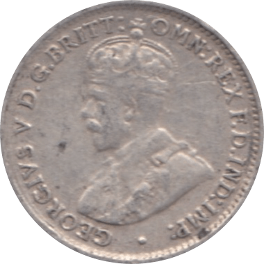 1925 SILVER THREEPENCE AUSTRALIA - SILVER WORLD COINS - Cambridgeshire Coins