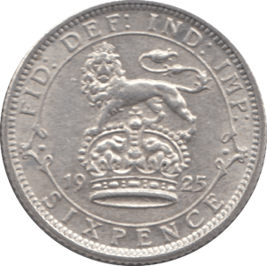 1925 SIXPENCE ( AUNC ) - Sixpence - Cambridgeshire Coins