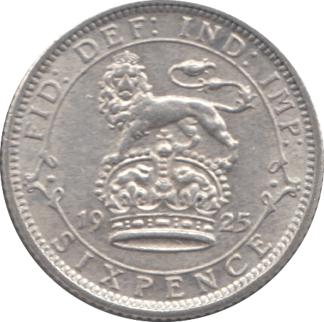 1925 SIXPENCE ( AUNC ) - Sixpence - Cambridgeshire Coins
