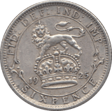 1925 SIXPENCE ( EF ) 3 - Sixpence - Cambridgeshire Coins
