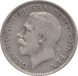 1925 SIXPENCE ( FAIR OR BETTER ) - Sixpence - Cambridgeshire Coins