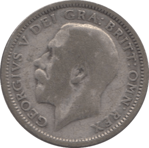 1925 SIXPENCE ( FINE ) 9 - SIXPENCE - Cambridgeshire Coins