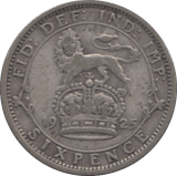 1925 SIXPENCE ( FINE ) 9 - SIXPENCE - Cambridgeshire Coins