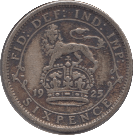 1925 SIXPENCE ( FINE ) - Sixpence - Cambridgeshire Coins