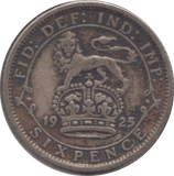 1925 SIXPENCE ( FINE ) - Sixpence - Cambridgeshire Coins