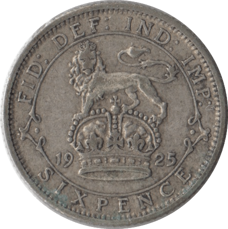 1925 SIXPENCE ( GF ) - Sixpence - Cambridgeshire Coins