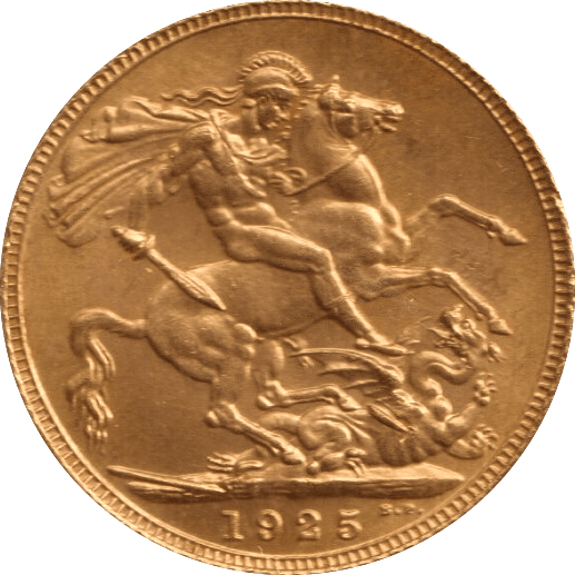 1925 SOVEREIGN ( AUNC ) - Sovereign - Cambridgeshire Coins