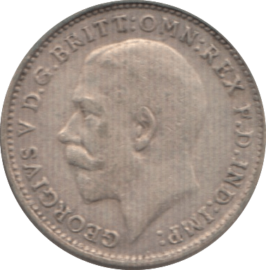 1925 THREEPENCE ( FINE ) 4 - Threepence - Cambridgeshire Coins