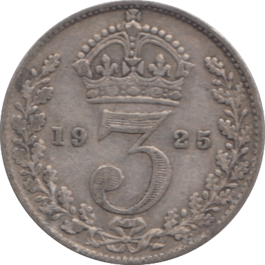 1925 THREEPENCE ( FINE ) - Threepence - Cambridgeshire Coins