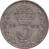 1925 THREEPENCE ( FINE ) - Threepence - Cambridgeshire Coins