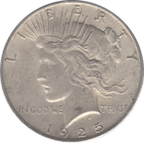1925 USA SILVER PEACE DOLLAR A - SILVER WORLD COINS - Cambridgeshire Coins