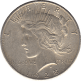 1925 USA SILVER PEACE DOLLAR B - SILVER WORLD COINS - Cambridgeshire Coins